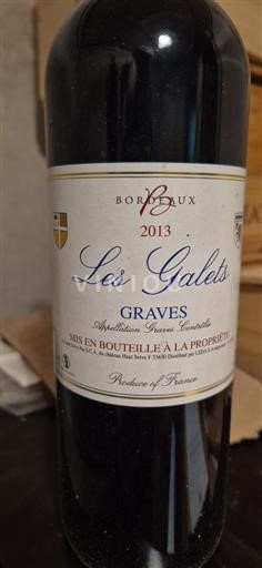 Bordeaux Graves Château Haut Selve Les Galets 2013