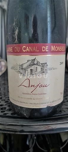 Údolí Loiry Anjou Domaine Canal De Monsieur 2009