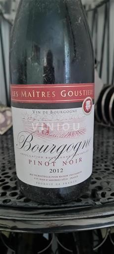 Burgundija Les Maîtres Goustiers 2012