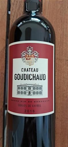 Bordeaux Graves-de-vayres Château Goudichaud 2016
