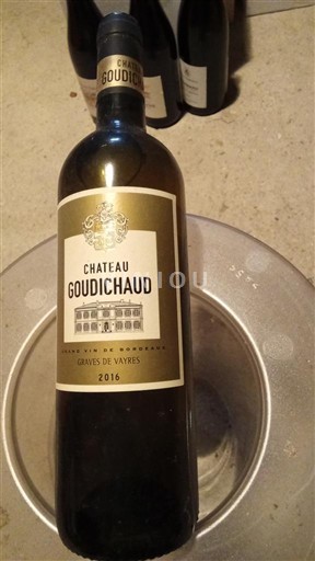 Bordeaux Graves-de-vayres Château Goudichaud 2016