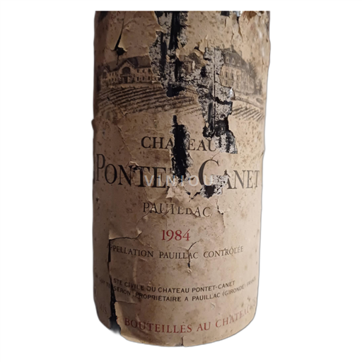 Bordeaux Pauillac Château Pontet-Canet 1984