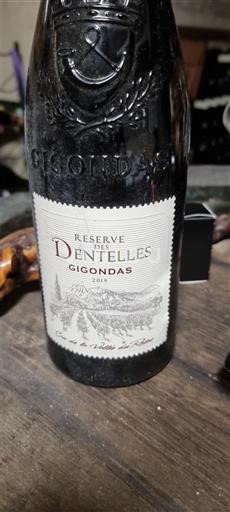 Thung lũng Rhône Gigondas Réserve Des Dentelles 2019