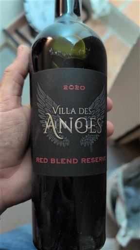 Languedoc và Roussillon Vùng đất Oc Villa des Anges Red Blend Reserve 2020