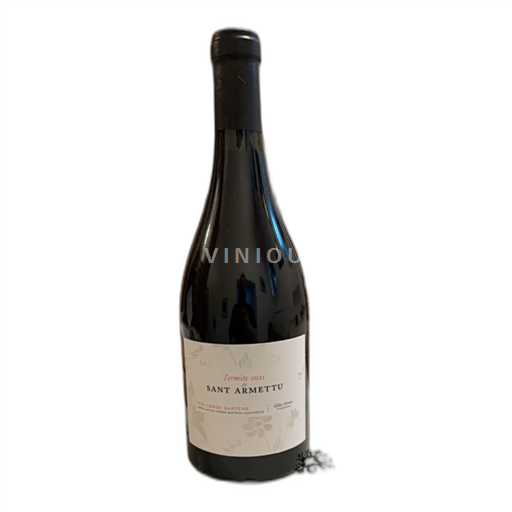 Vin Rouge sec l'Ermite Sant Armettu 2021 France Corse Sartène AOC