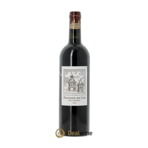 Bordéus Saint-Estèphe Les Pagodes de Cos Second Vin 2017