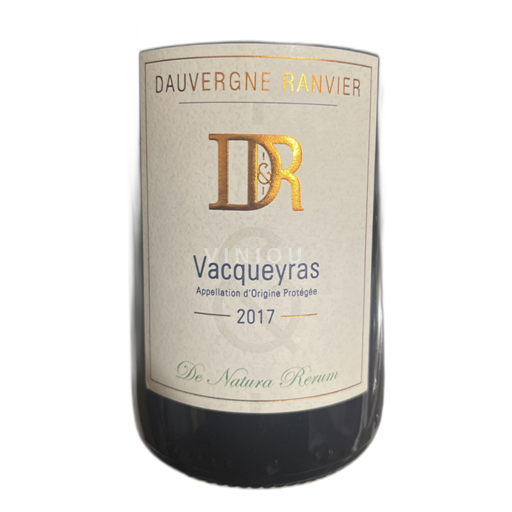 Rhône-dalen Vacqueyras Dauvergne Ranvier De natura rerum 2017
