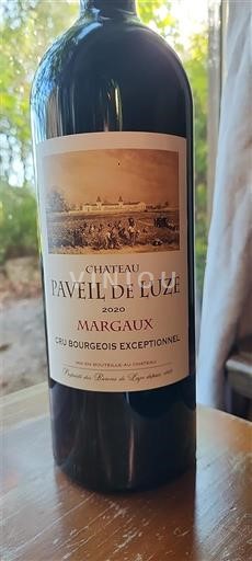 Bordeaux Margaux Château Paveil de Luze 2020