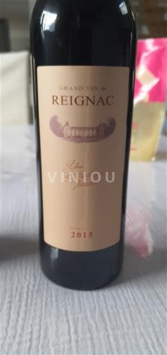 Bordoja Bordeaux Supérieur Reignac 2015