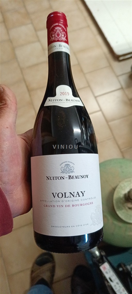 Bourgondië Volnay Nuiton-Beaunoy 2019