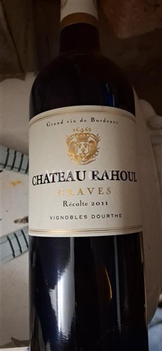 Bordeaux Graves Château Rahoul 2011
