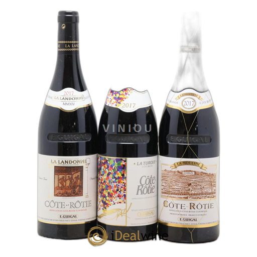 Rhône Valley Côte-Rôtie Guigal Trilogie La Turque - La Landonne - La Mouline 2017