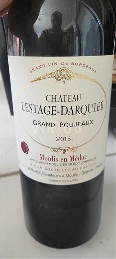 Burdeos Moulis-en-Médoc Château Lestage Darquier Grand Poujeaux 2015