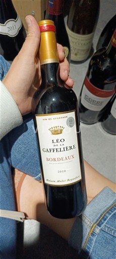 Bordeaux Léo De La Gaffelière 2010