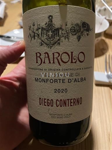 Piëmont Barolo Diego Conterno Monforte d'Alba 2020