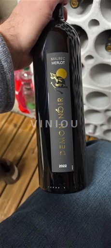 Vina Rouge sec Démon Noir 2022 Francija Jugozahod Cahors AOC