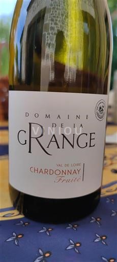 Dolina Loare Domaine La Grange Chardonnay Fruité 2023