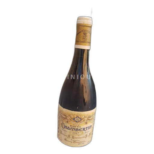 Burgundi Chambertin Grand Cru Domaine Armand Rousseau Père & Fils 1987