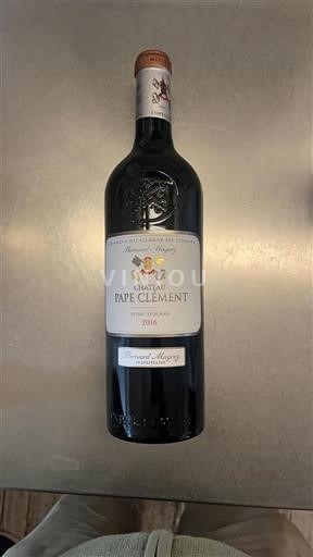 Bordeaux Pessac-Léognan Grand Cru Pape Clement 2016