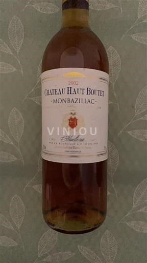 Sudoeste Monbazillac Haut Boutet 2002