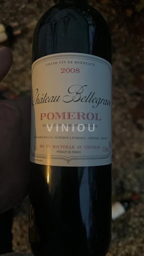Bordeaux Pomerol Belle Grave 2008