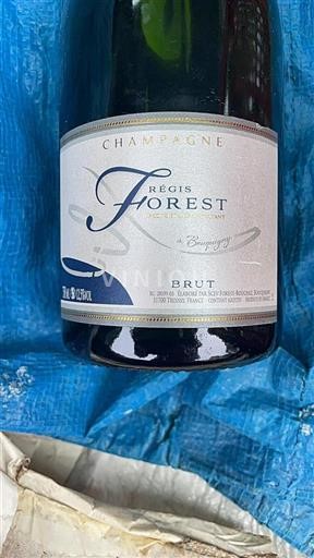 Champaña Champán Régis Forest Sin añada