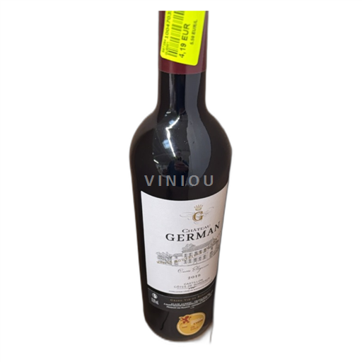 Bordeaux Castillon Côtes de Bordeaux Château German Élégance 2019