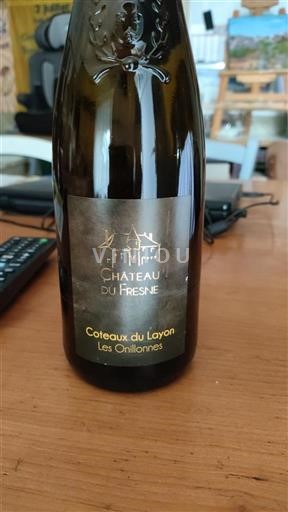 Vallée de la Loire Coteaux-du-layon Château Fresne Les Onillonnes 2018