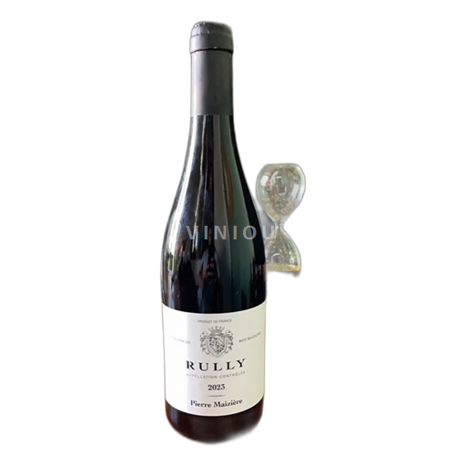 Vin Rouge sec Pierre Maizière 2023 France Bourgogne Rully AOC Premier Cru
