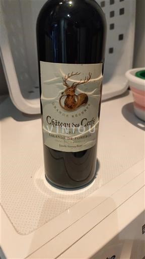 Burdeos Lalande-de-Pomerol Château Des Cerfs Grande Réserve 2018