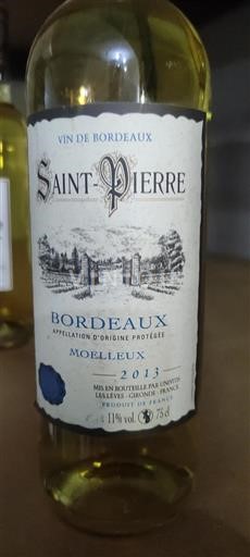 Burdeos Bordeaux Château Saint Pierre 2013