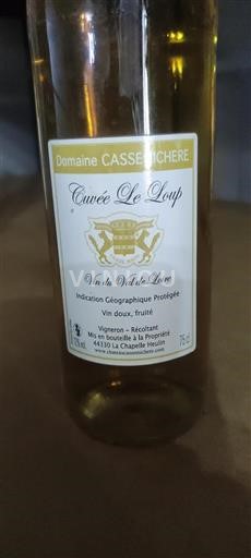 Dolina Loare Domaine Cassemichere Le Loup 2012