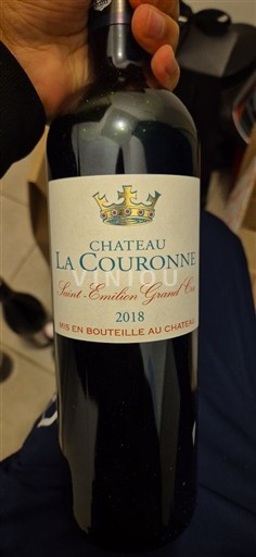 Bordeaux Saint-Émilion Grand Cru Grand Cru Château La Couronne 2018