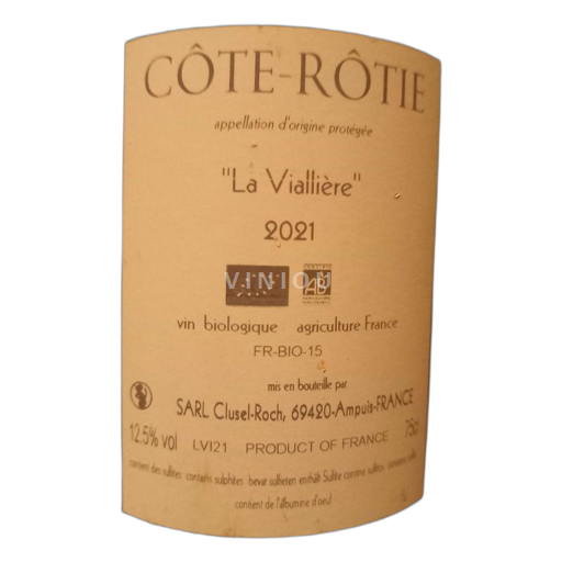 Rhônetal Côte-rôtie Cluselroch La Viallière 2021