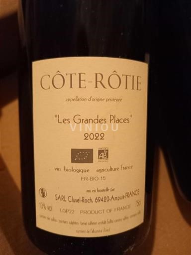 Rhônetal Côte-rôtie Cluselroch Les Grandes Places 2022