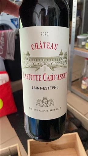 Burdeos Saint-Estèphe Cru Bourgeois Supérieur Château Laffitte Carcasset 2020