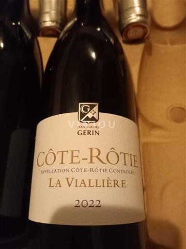 Rhônen laakso Côte-rôtie Jeanmichel Gerin La Viallière 2022
