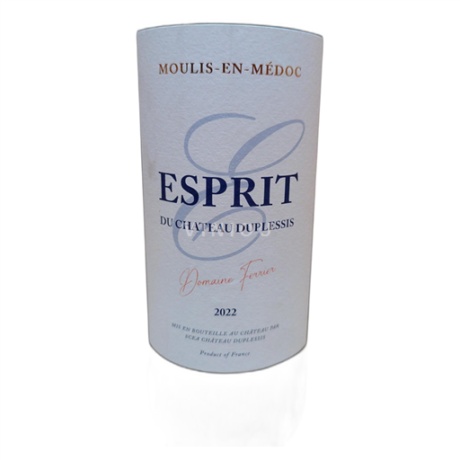 Bordéus Moulis-en-Médoc Château Duplessis Esprit 2022
