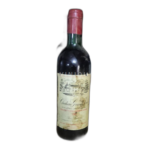 Vin Rouge sec Château Grand-Jean 1983 France Bordeaux Premières-côtes-de-bordeaux AOC