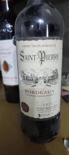 Burdeos Bordeaux Château Saint Pierre 2012
