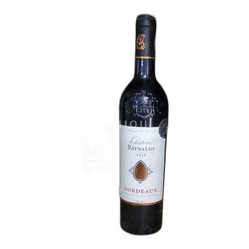 Vin Rouge sec Château Raynaldy 2011 France Bordeaux AOC