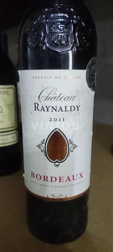 Burdeos Bordeaux Château Raynaldy 2011