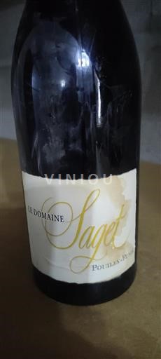 Loire-dalen Pouilly-fumé Domaine Le Saget 2013