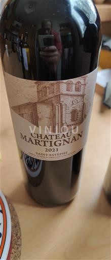 Bordeaux Saint-Estèphe Château Martignan 2021