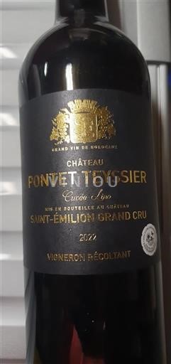 Bordeaux Saint-Émilion Grand Cru Grand Cru Pontet Teyssier Lino 2022