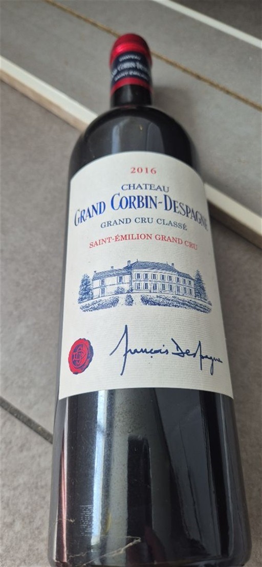 Bordeaux Saint-Émilion Grand Cru Classé Château Grand Corbindespagne 2016
