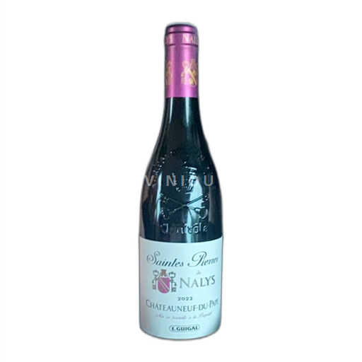 Vin Rouge sec Saintes pierres de Nalys Nalys 2022 France Vallée du Rhône Châteauneuf-du-pape AOC