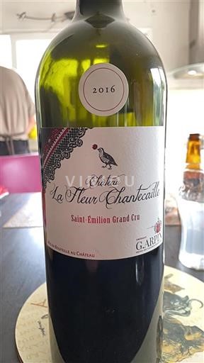 Bordéus Saint-Émilion Grand Cru Château La Fleur Chantecaille 2016