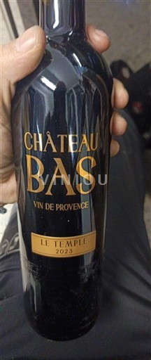 Provence Coteaux d'Aix-en-Provence Château Bas Le Temple 2023