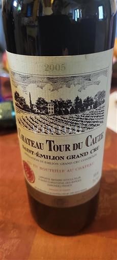Bordéus Saint-Émilion Grand Cru Grand Cru Château Tour Du Cauze 2005